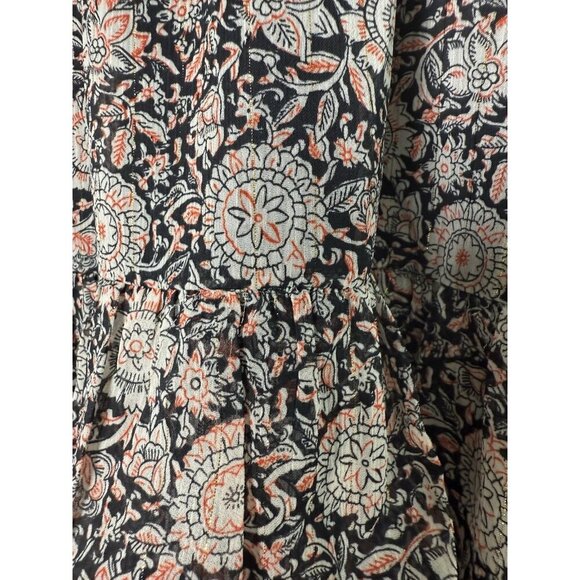 Boden Ruffle Mini Popcorn Mini Skirt Floral Tapestry US 14 NWT - Picture 3 of 10